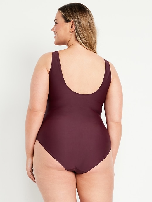 Image number 8 showing, Matte One-Piece Swimsuit