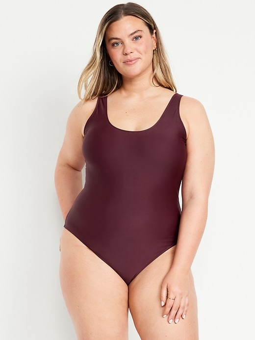 Image number 7 showing, Matte One-Piece Swimsuit