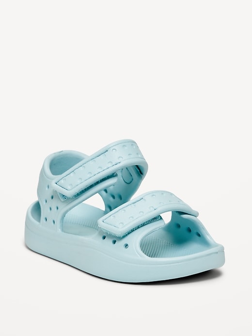 Image number 1 showing, Unisex Double-Strap Sandals for Toddler (Partially Plant-Based)
