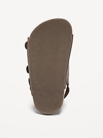 Image number 4 showing, Faux-Leather Double-Strap Sandals for Toddler Boys