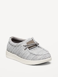 Image number 1 showing, Slip-On Deck Shoes for Toddler Boys