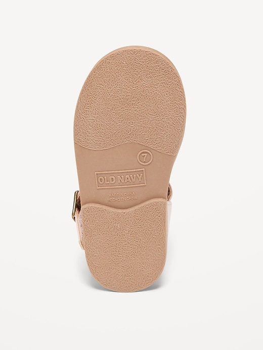 Image number 4 showing, Chunky Perforated Ballet Sandals for Toddler Girls