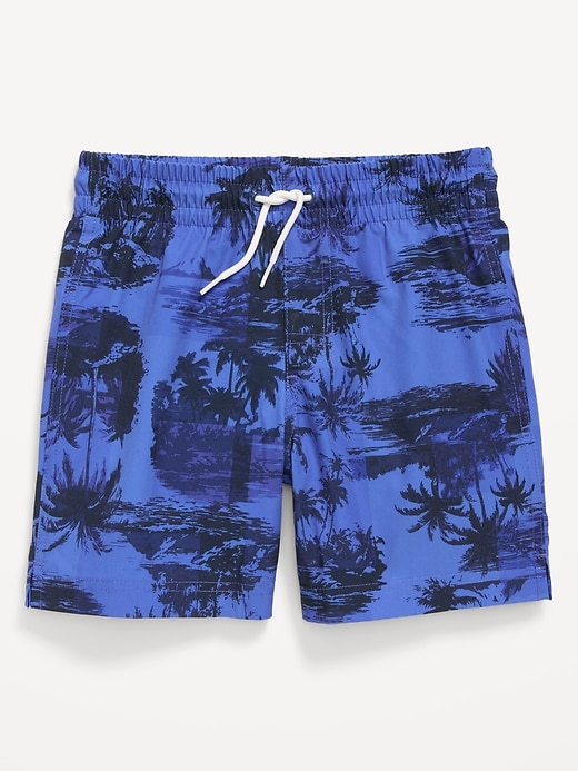 Image number 1 showing, Printed Swim Shorts for Boys
