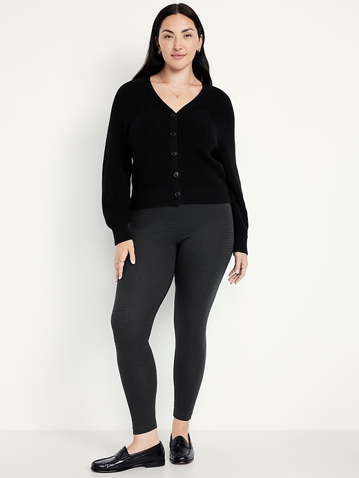 Image number 5 showing, High-Waisted Jersey Fashion Layering Leggings