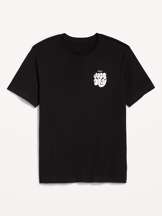 Image number 1 showing, Crew-Neck Graphic T-Shirt