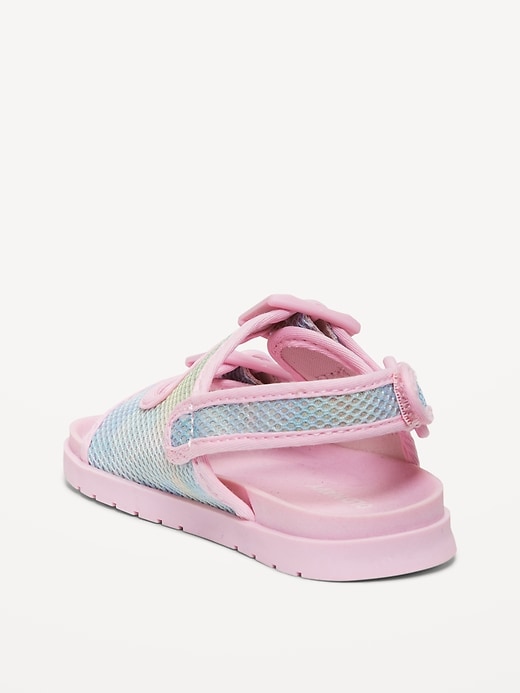 Image number 2 showing, Mesh Double-Strap Sandals for Toddler Girls