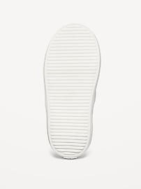 Image number 3 showing, Unisex Elastic-Lace Faux-Leather Sneakers for Toddler