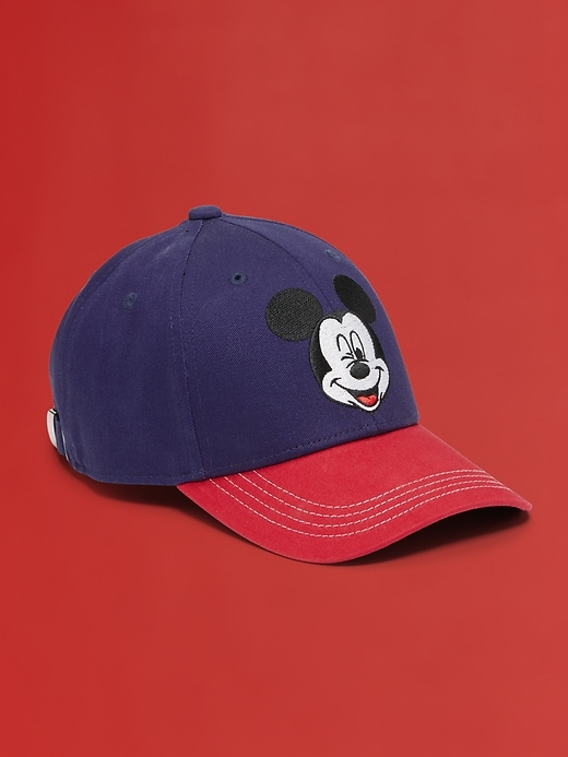 Image number 1 showing, Old Navy x Disney© Mickey Mouse Gender-Neutral Baseball Cap for Kids