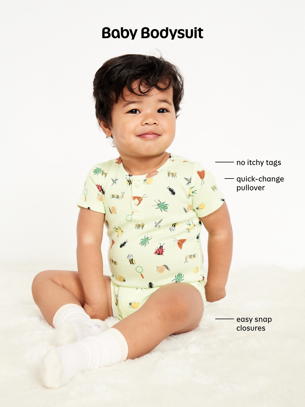 Sleeveless Bodysuit 3-Pack for Baby