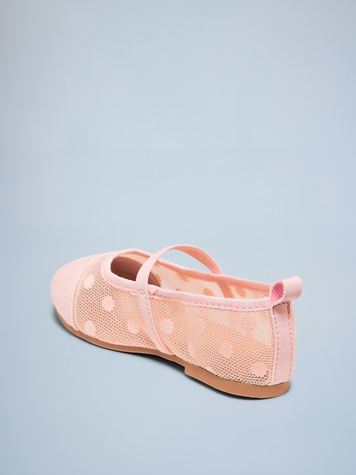 Image number 3 showing, Mesh Ballet Flats for Toddler Girls