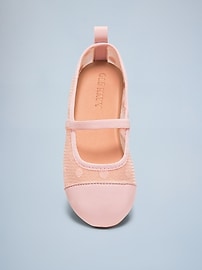 Image number 2 showing, Mesh Ballet Flats for Toddler Girls