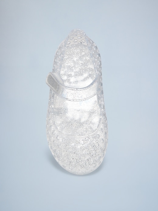 Image number 2 showing, Fruity Scented Jelly Mary-Jane Flats for Toddler Girls