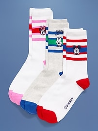 Image number 1 showing, Old Navy x Disney© 3-Pack Crew Socks