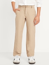 Image number 1 showing, School Uniform Quick-Dry Tech Straight Leg Pants for Boys