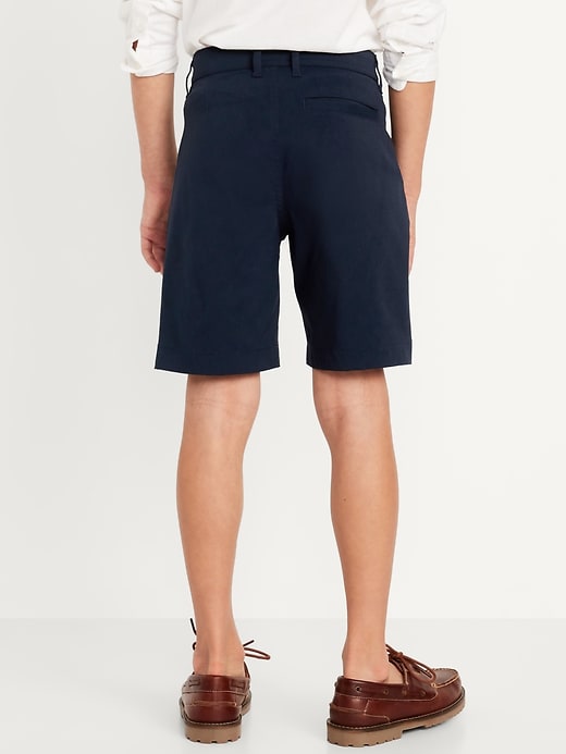 Image number 2 showing, School Uniform Quick-Dry Tech Knee Length Shorts for Boys