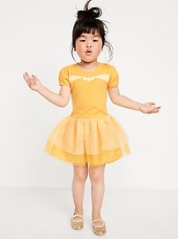 Image number 1 showing, Disney© Short-Sleeve Princess Tutu Dress for Toddler Girls