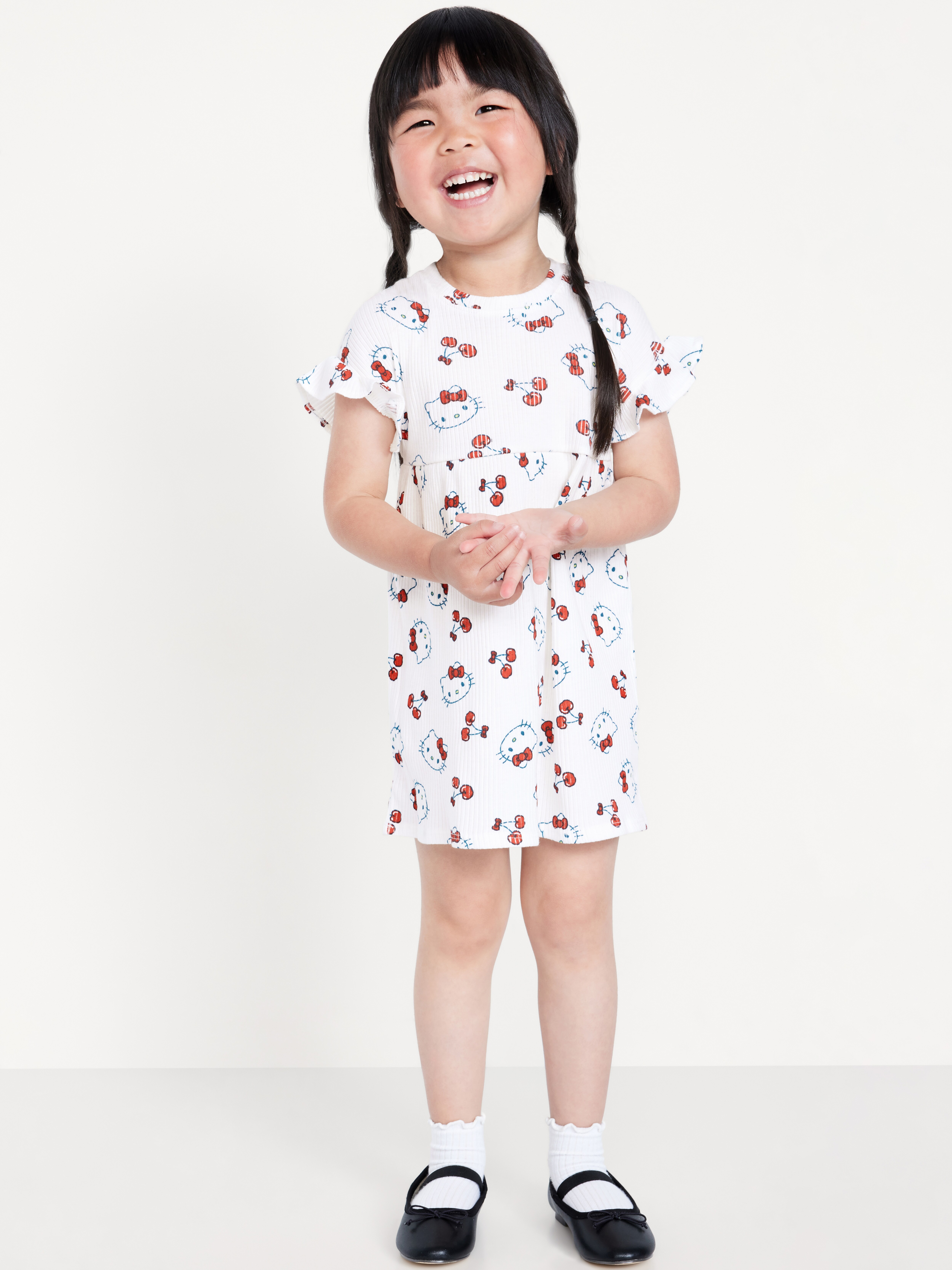 ワンピース Ruffle Sleeve Dress 6y Amazon.com: Dress for Girls,Cute Girls Ruffle Sleeve Party