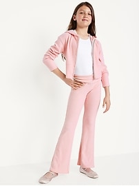 Image number 3 showing, CozePlush Foldover Flare Leggings for Girls