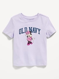 Image number 1 showing, Old Navy x Disney© Minnie Mouse Logo-Graphic T-Shirt for Toddler Girls