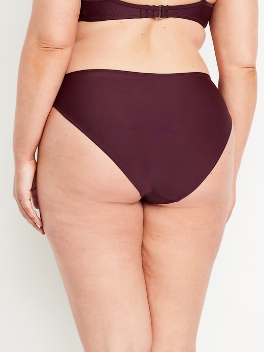 Image number 8 showing, Mid-Rise Bikini Swim Bottoms
