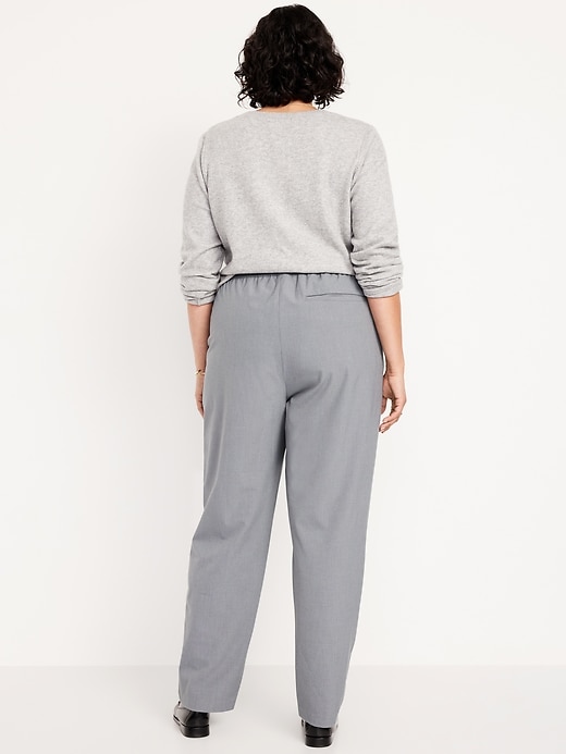 Image number 8 showing, High-Waisted Billie Straight Ankle Trouser
