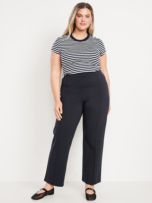 Image number 7 showing, Extra High-Waisted Stevie Straight Pants
