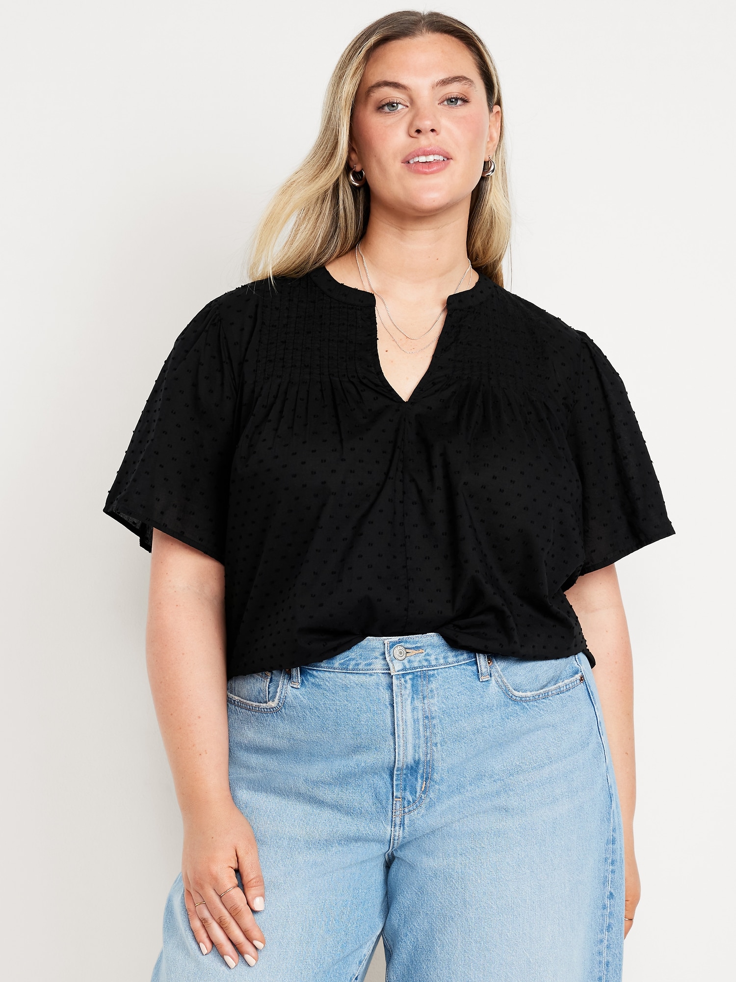 OldHoney 58℃ tops Women's Zip Neck Henley Scrub Top | AllHeart.com