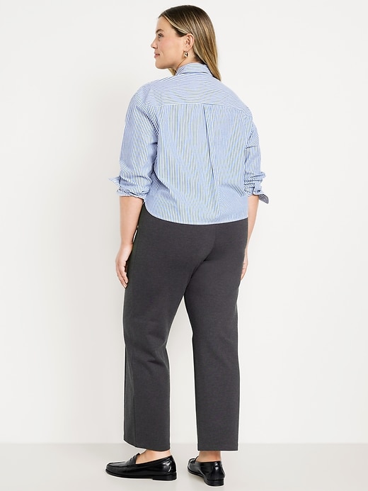 Image number 7 showing, Extra High-Waisted Stevie Straight Pants