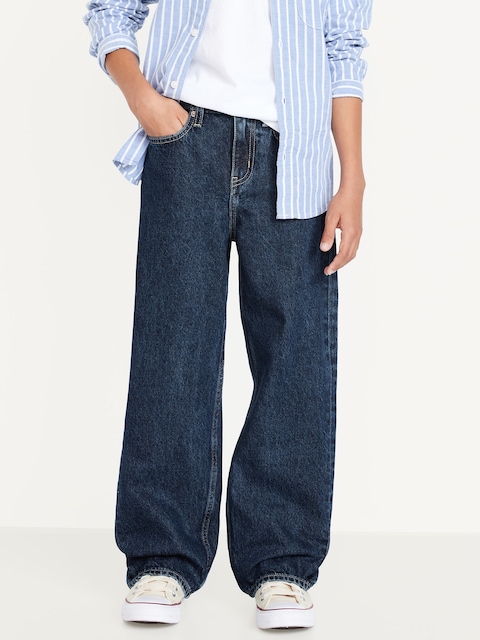 Baggy Non-Stretch Jeans for Boys