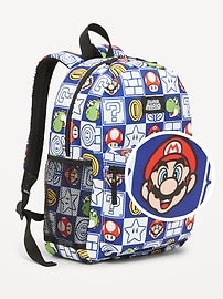 Image number 1 showing, Super Mario Bros.™ Canvas Backpack for Kids