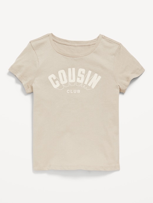 Image number 1 showing, Short-Sleeve Graphic T-Shirt for Girls