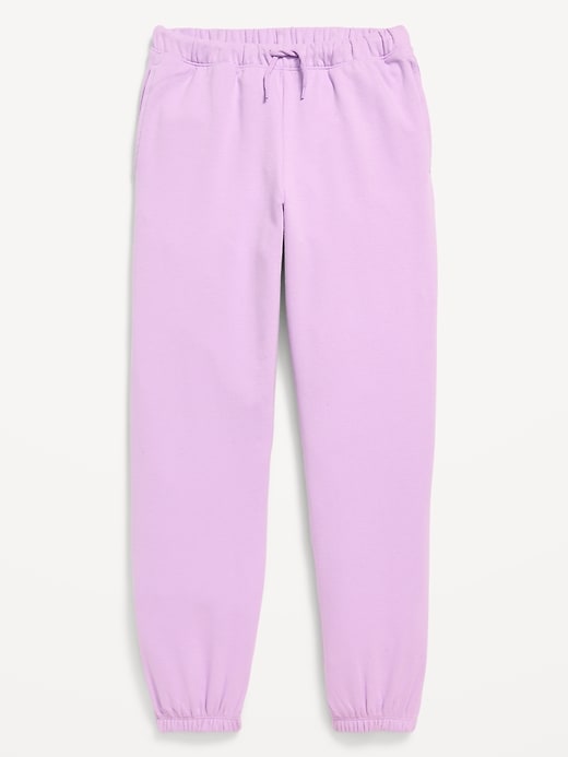 Image number 4 showing, Favorite Fleece High-Waisted Jogger Sweatpants for Girls
