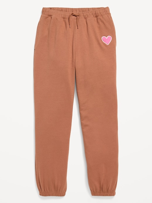 Image number 4 showing, Favorite Fleece High-Waisted Jogger Sweatpants for Girls