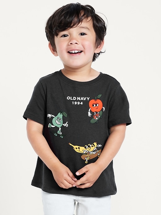 Image number 1 showing, Short-Sleeve Logo-Graphic T-Shirt for Toddler Boys