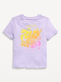 Image number 1 showing, Short-Sleeve Graphic T-Shirt for Toddler Girls