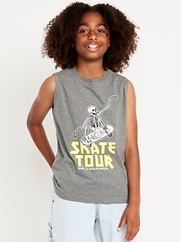Image number 1 showing, Smiley World™ Muscle Tank Top for Boys