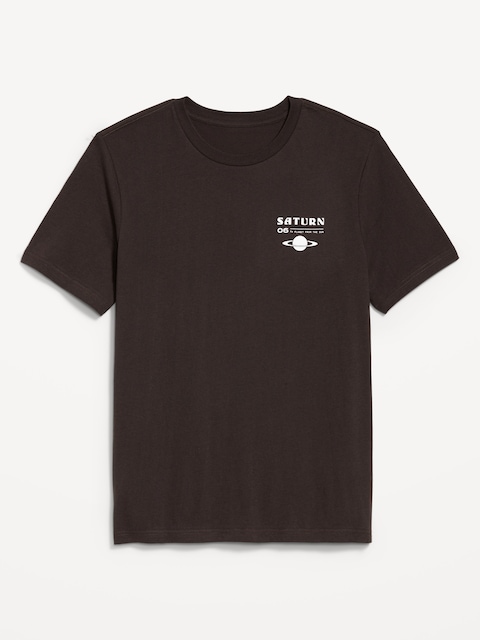 Crew-Neck Graphic T-Shirt - Topsoil