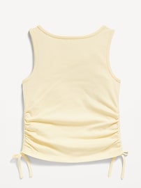 Image number 3 showing, Side-Ruched Tank Top for Girls
