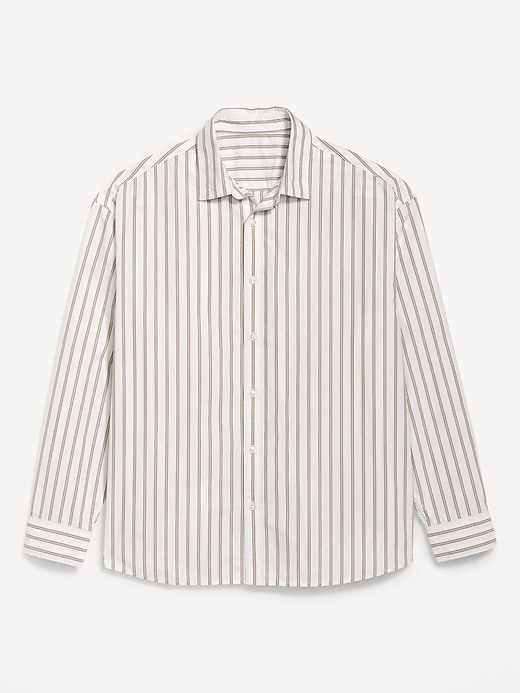 Image number 4 showing, Oversized Poplin Shirt