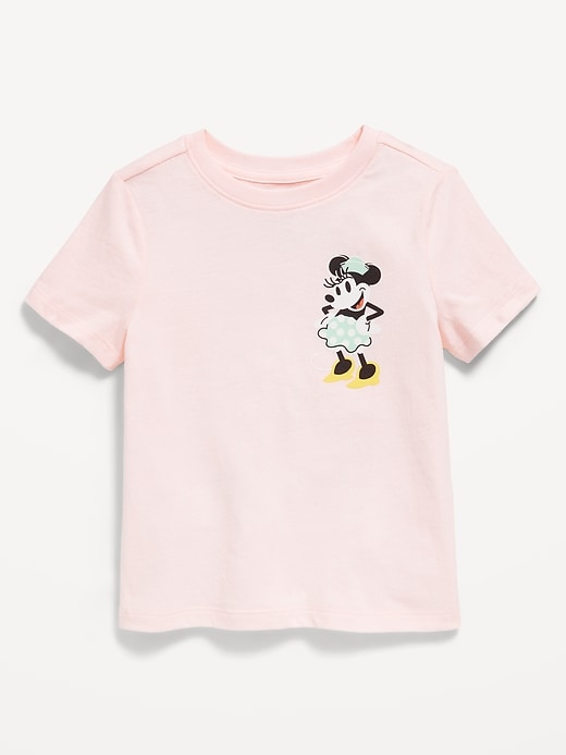 Image number 1 showing, Disney© Minnie Mouse Graphic T-Shirt for Toddler Girls