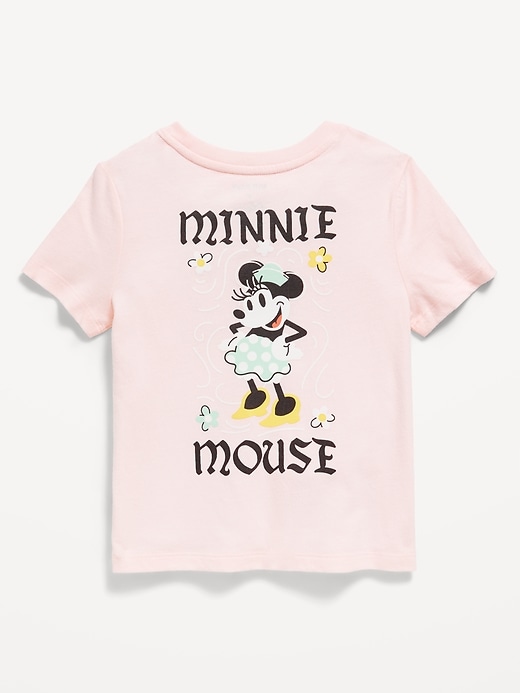 Image number 2 showing, Disney© Minnie Mouse Graphic T-Shirt for Toddler Girls