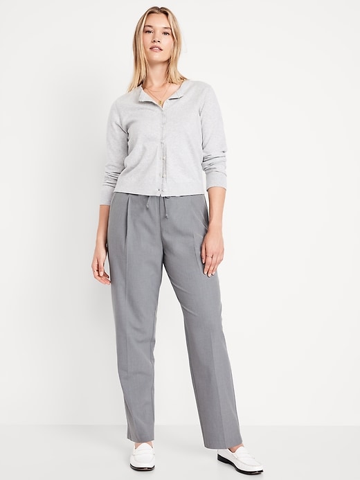 Image number 5 showing, High-Waisted Billie Straight Ankle Trouser