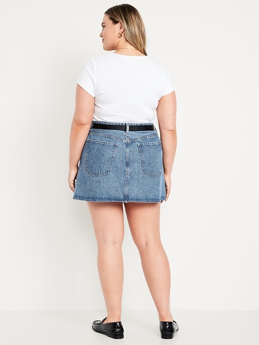 Image number 7 showing, High-Waisted OG Jean Mini Skirt