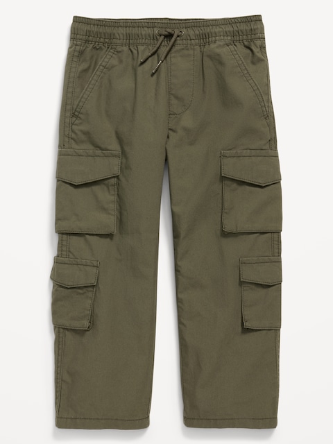 Parachute Cargo Pants for Toddler Boys - Secret Garden