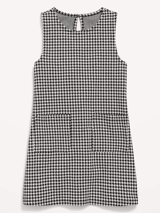 Image number 3 showing, Sleeveless Jacquard-Knit Pocket Dress for Girls