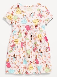 Image number 1 showing, Disney© Fit and Flare Pocket Dress for Toddler Girls