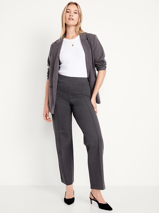 Image number 3 showing, Extra High-Waisted Stevie Straight Pants