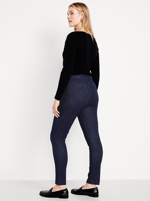 Image number 5 showing, High-Waisted Pixie Skinny Ankle Pants
