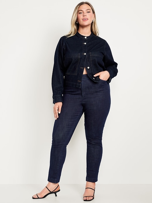 Image number 6 showing, High-Waisted Pixie Skinny Ankle Pants