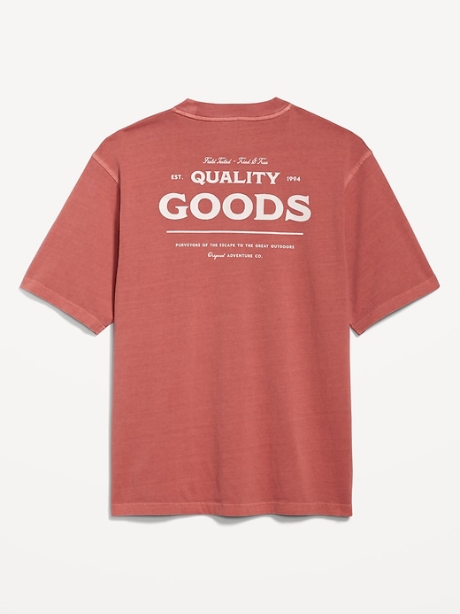 Image number 2 showing, Heavyweight Crew-Neck Graphic T-Shirt